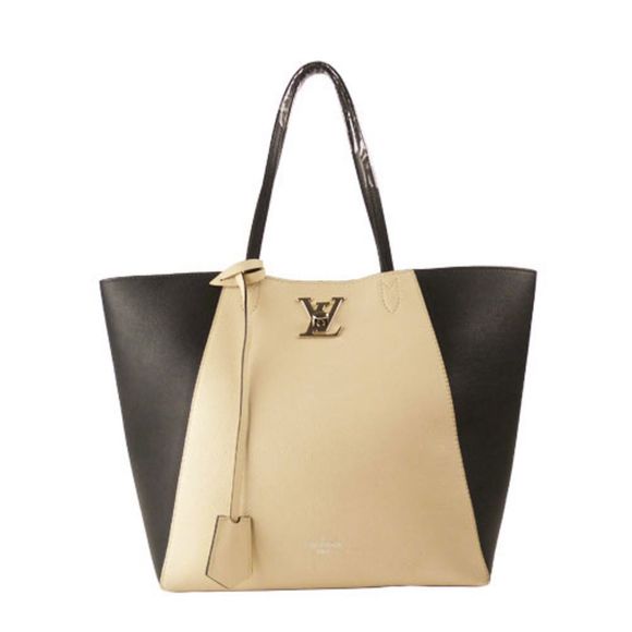 Louis Vuitton LockMe Cover Vannie Unoir Tote Bag - Picture 1 of 6
